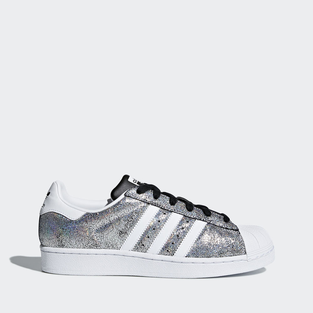 Adidas Superstar - Originals γυναικεια - Ασπρα/Μαυρα,Μέγεθος: EU 36 – 54 2/3 (597OSYNL)